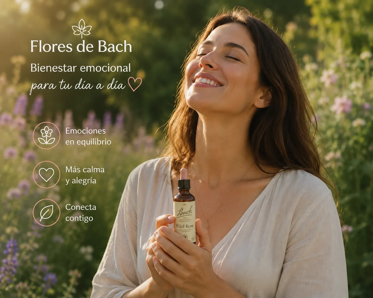 Flores de Bach para el bienestar emocional del día a día